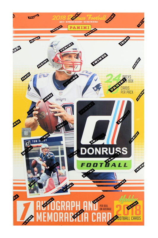 2018 Panini Donruss Football Hobby Box