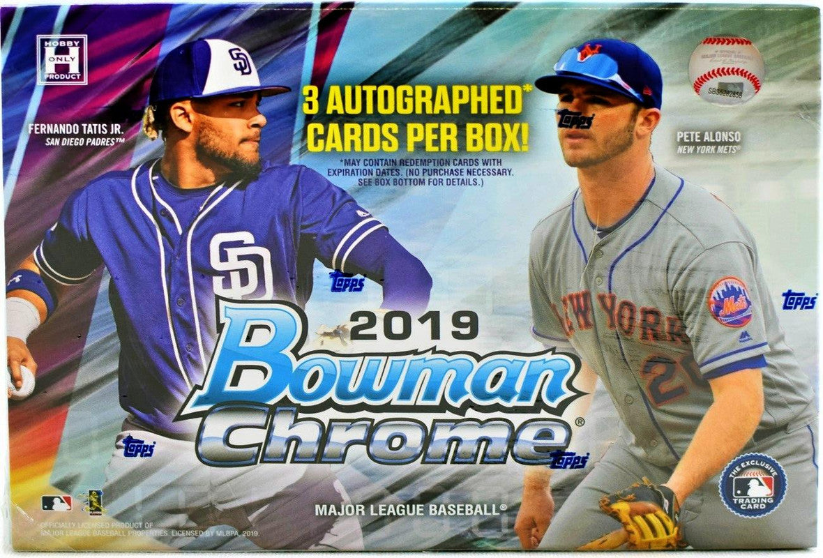 2019 Bowman Chrome Baseball HTA Choice Hobby Box