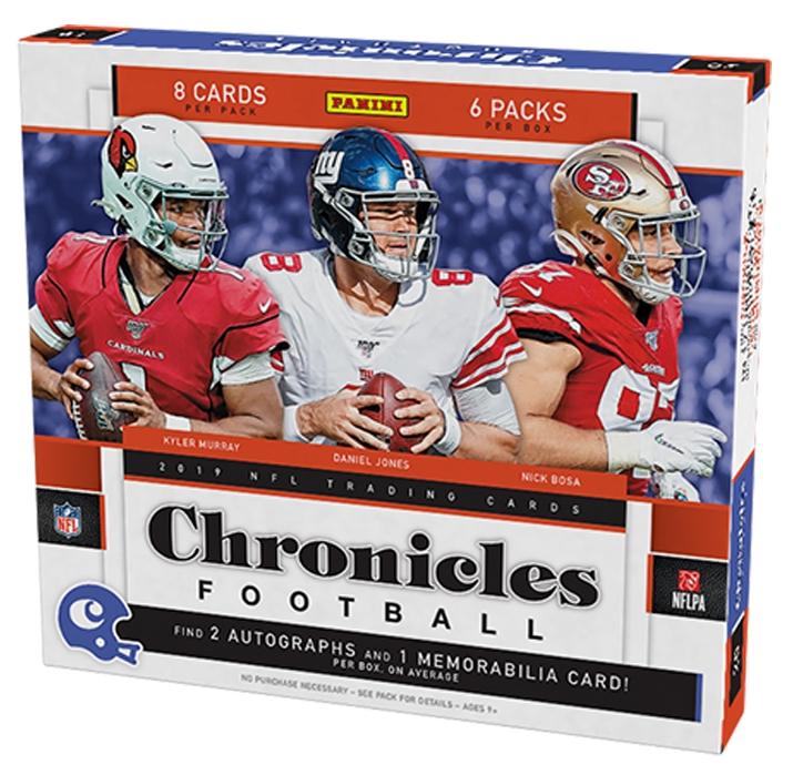 2019 Panini Chronicles Football Hobby Box