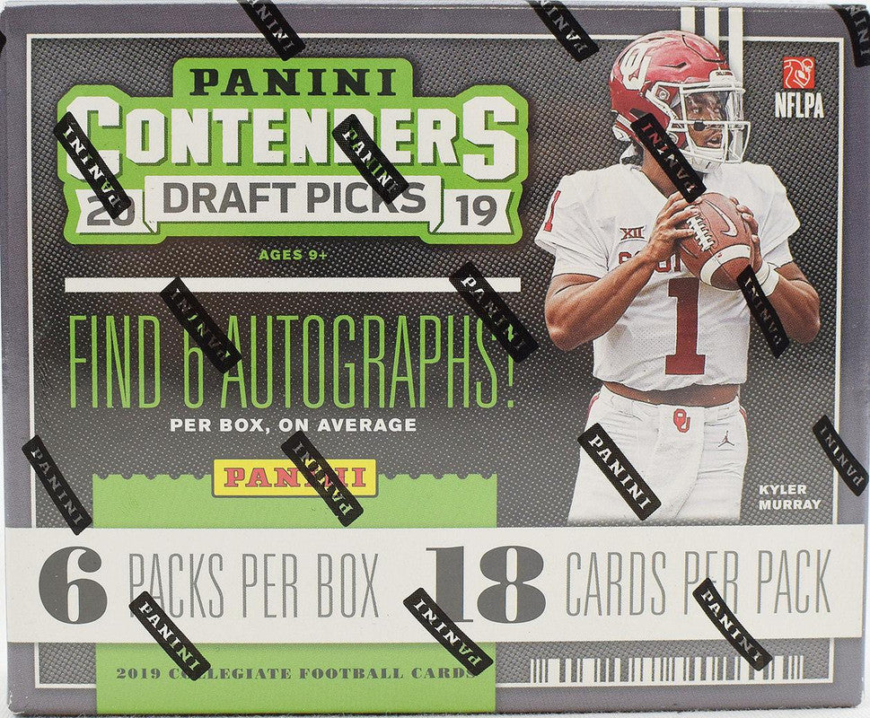 2019 Panini Contenders Draft Picks Football Hobby Box