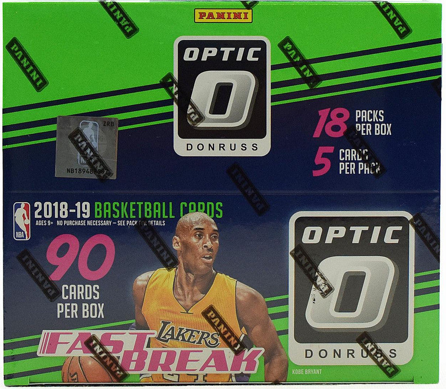 2018/19 Panini Donruss Optic Fast Break Basketball Box