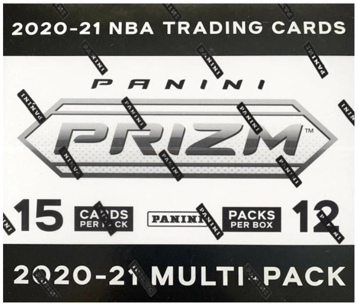 2020/21 Panini Prizm Basketball Cello Multi 12-Pack Box