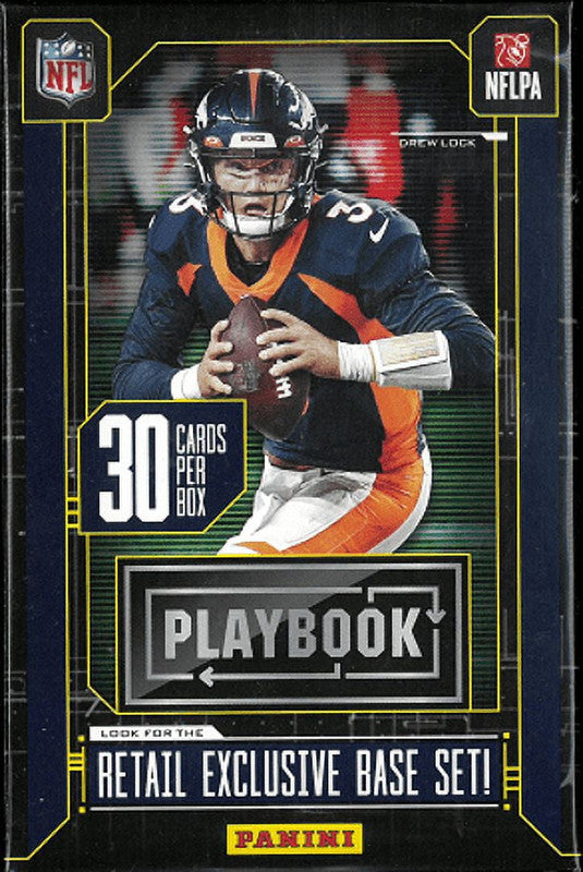 2020 Panini Playbook Football Hanger Box (Orange Parallels)