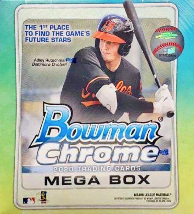 2020 Bowman Chrome Baseball Mega Box