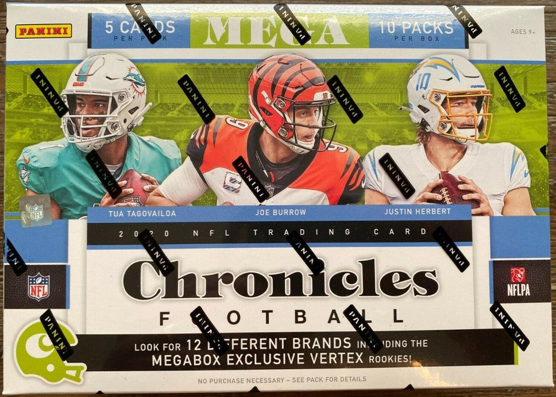 2020 Panini Chronicles Football Mega Box (Vertex Rookies)