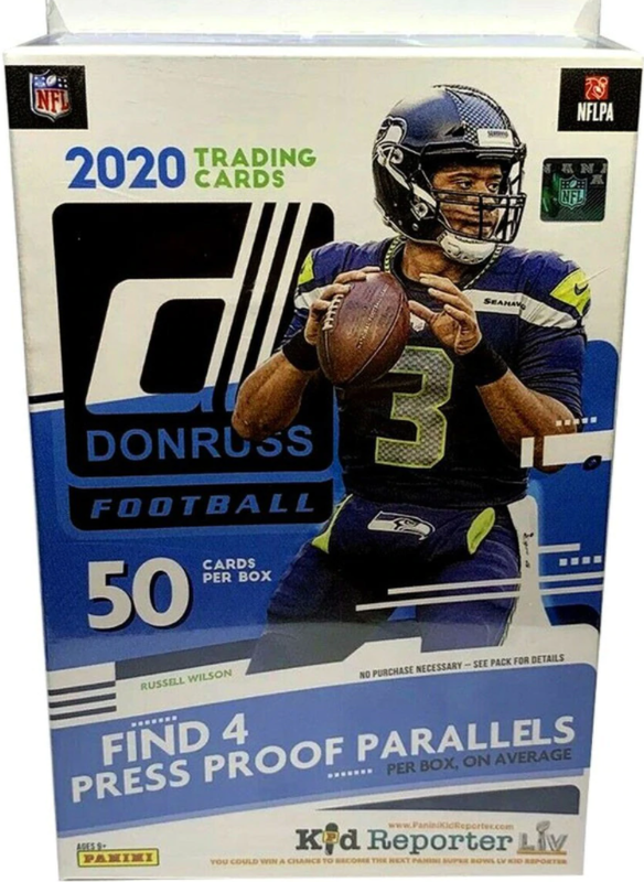 2020 Panini Donruss Football Hanger Box (Blue)