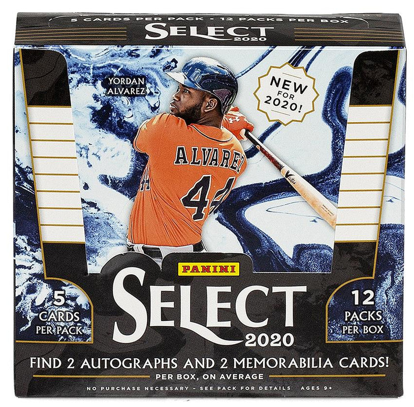 2020 Panini Select Baseball Hobby Box