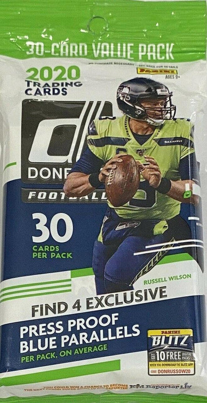 2020 Panini Donruss Football Jumbo Value Pack