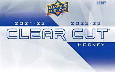 2022/23 Upper Deck Clear Cut Hockey Hobby Box