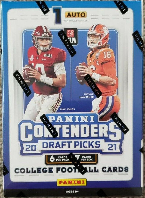 2021 Panini Contenders Draft Picks Football Blaster Box