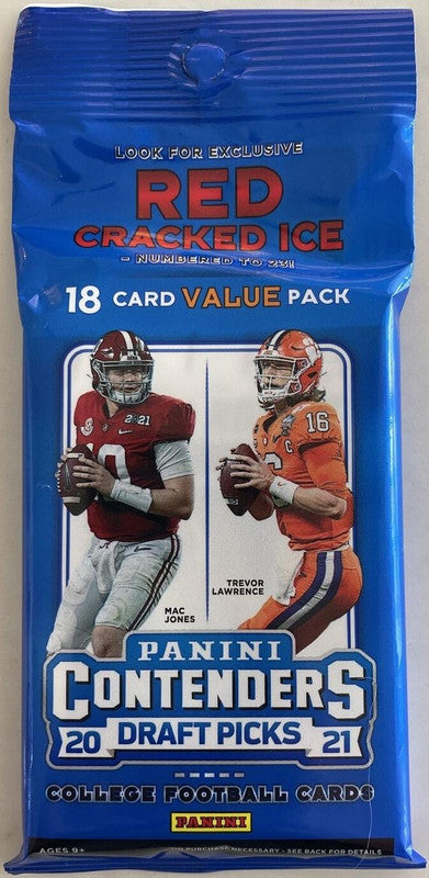 2021 Panini Contenders Draft Picks Football Jumbo Value Pack