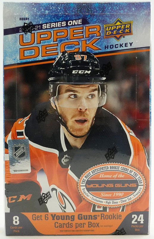 2020/21 Upper Deck Series 1 Hockey Hobby Box