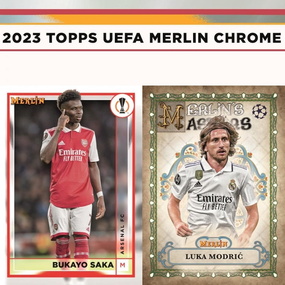 2022/23 Topps UCL Merlin Soccer Blaster Box