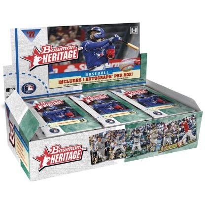 2022 Topps Bowman Heritage Baseball Hobby Box