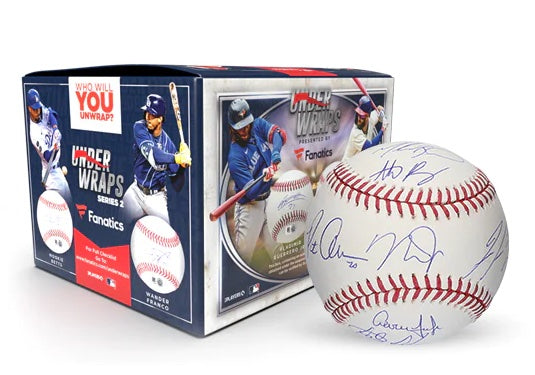 2022 Fanatics Under Wraps Series 2 Autographed Baseball