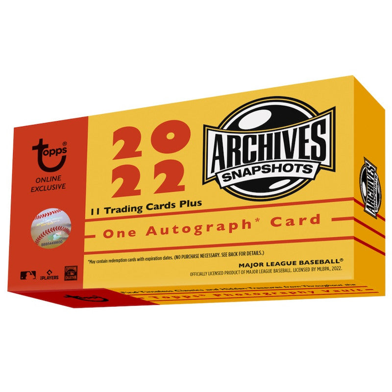 2022 Topps Archives Snapshots Baseball Hobby