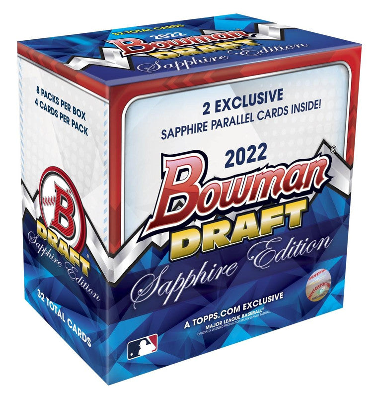 2022 Bowman Draft Sapphire Baseball Hobby Box