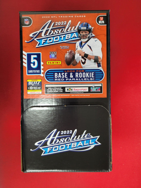 2022 Panini Absolute Football Gravity Feed Box