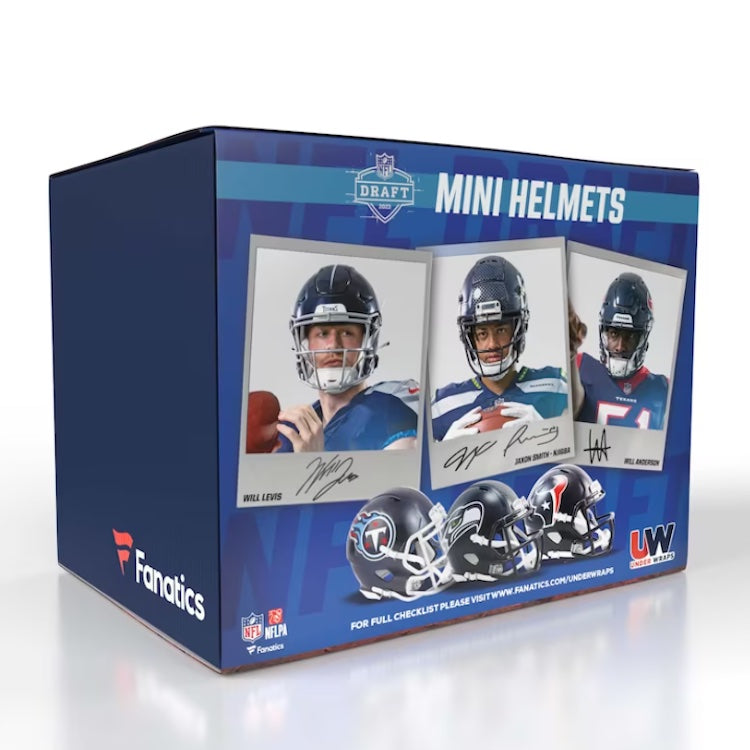 2023 Fanatics NFL Draft Mini Helmets Box