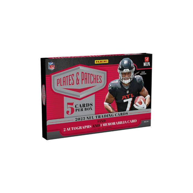 2023 Panini Plates and Patches Football Hobby Box