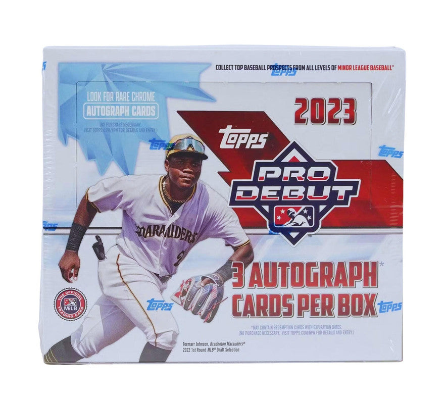 2023 Topps Pro Debut Baseball Hobby Jumbo Box