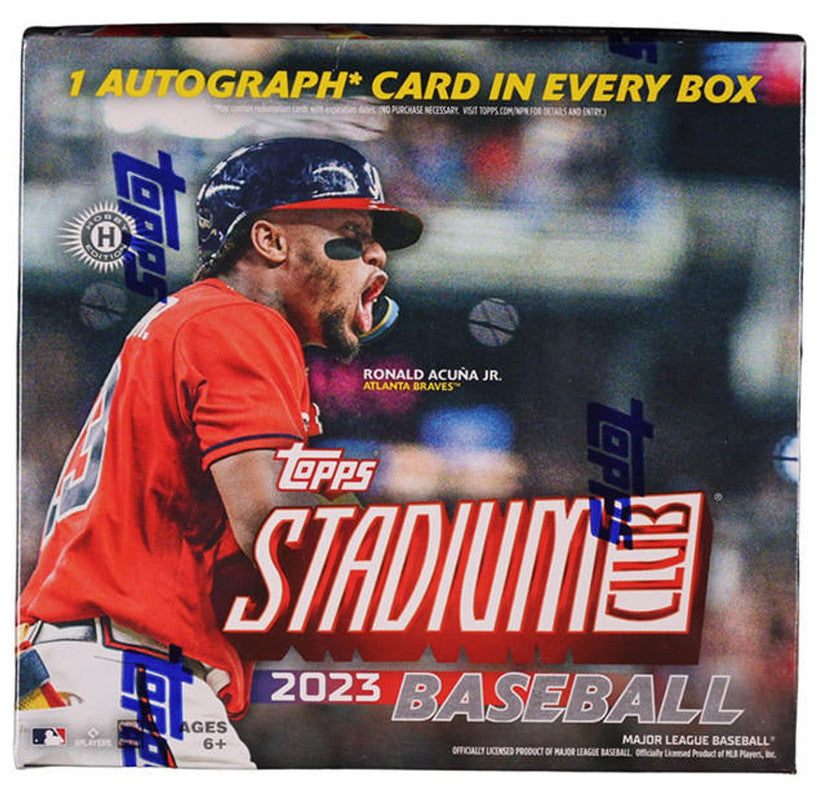 2023 Topps Stadium Club Baseball Hobby Compact Box