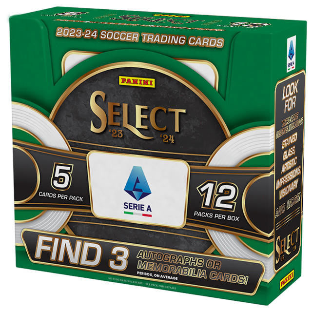 2023/24 Panini Select Serie A Soccer Hobby Box