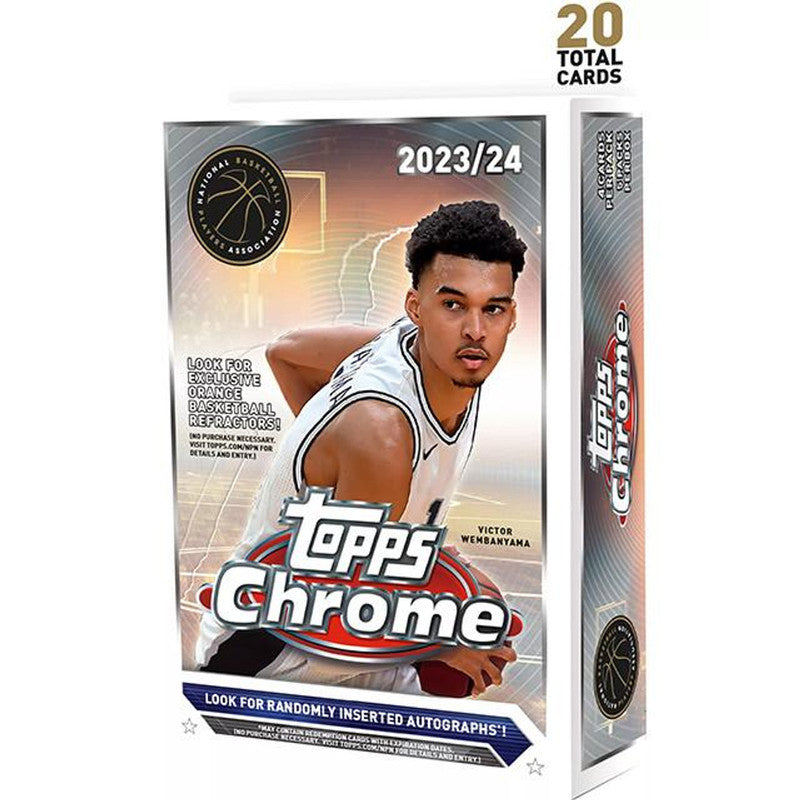 2023/24 Topps Chrome Basketball Hanger Box