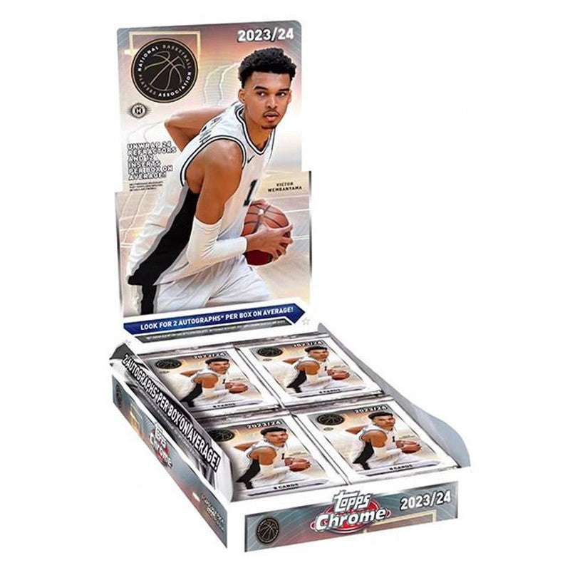 2023/24 Topps Chrome Basketball Hobby Box (SALE)