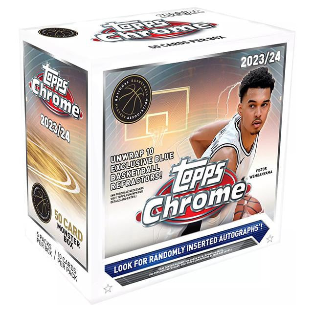 2023/24 Topps Chrome Basketball Monster Box (SALE)