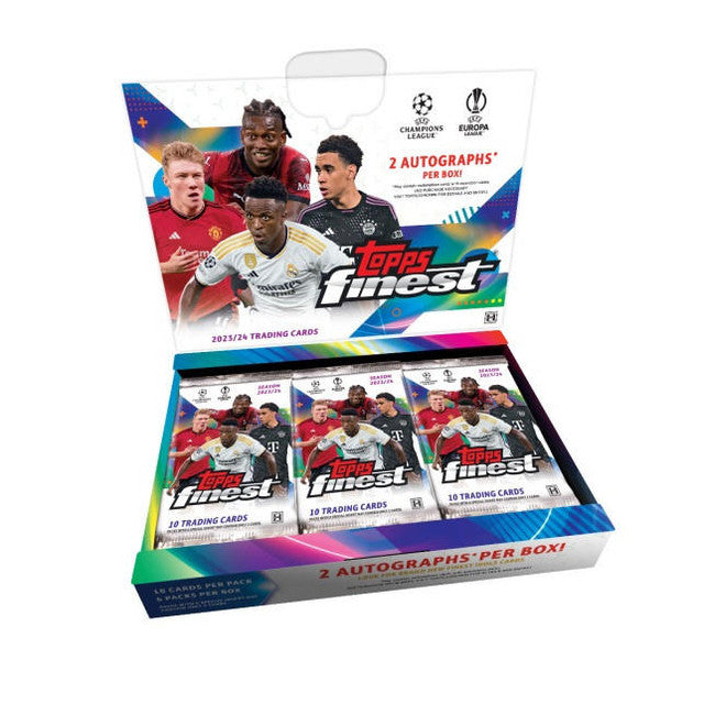 2023/24 Topps UEFA Club Competitions Finest Soccer Hobby Box