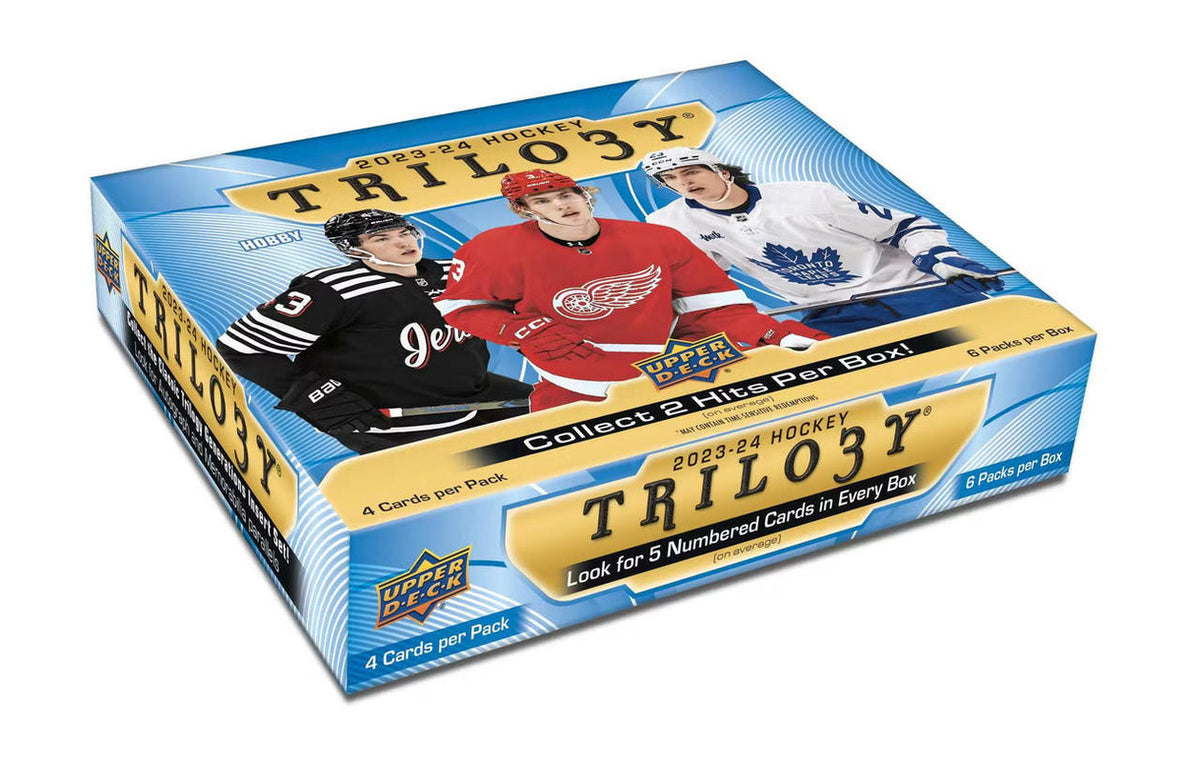 2023/24 Upper Deck Trilogy Hockey Hobby Box