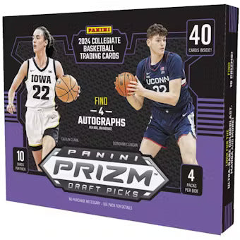 2024/25 Panini Prizm Draft Picks Collegiate Basketball Hobby Box  (SALE)