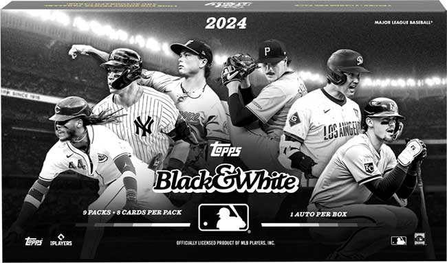 2024 Topps Black and White Baseball Hobby Box