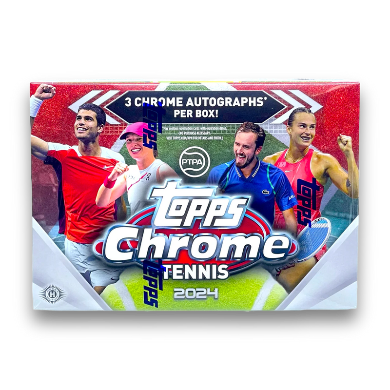 2024 Topps Chrome Tennis Breakers Delight Hobby Box (SALE)