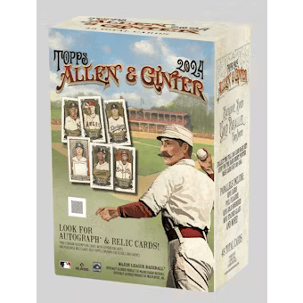 2024 Topps Allen &amp;amp; Ginter Baseball 8-Pack Blaster Box