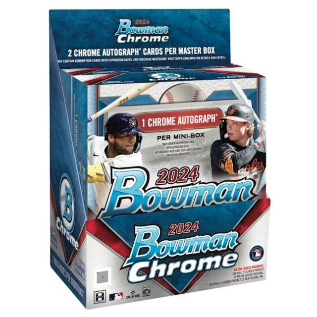 2024 Bowman Chrome Baseball Hobby Box (SALE)