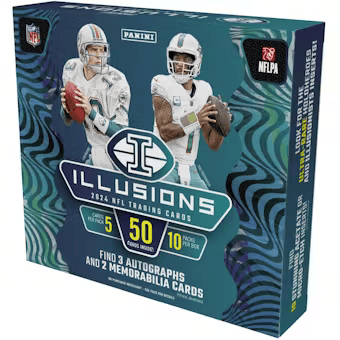 2024 Panini Illusions Football Hobby Box (PRE-ORDER)