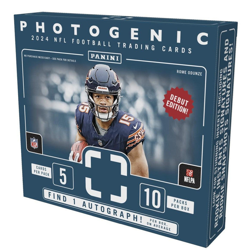 2024 Panini Photogenic Football Hobby Box (PRE-ORDER)