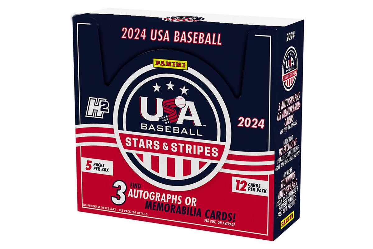 2024 Panini USA Stars &amp;amp; Stripes Baseball H2 Box