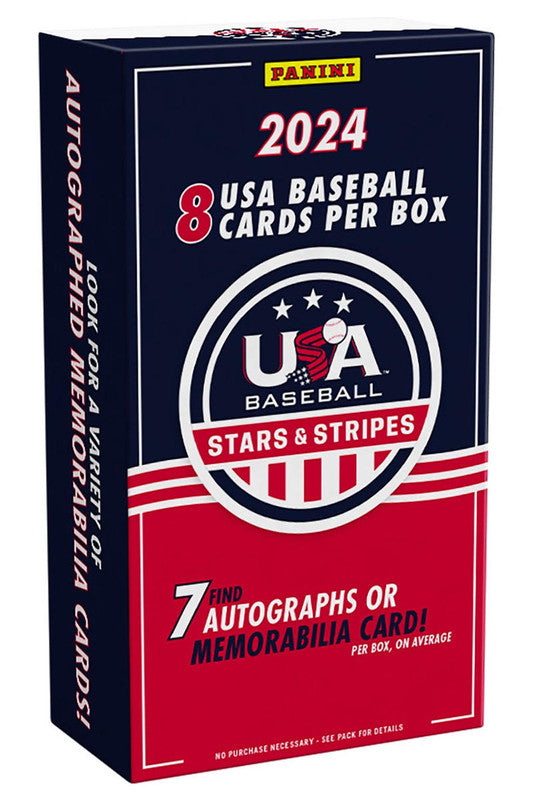 2024 Panini USA Stars &amp;amp; Stripes Baseball Hobby Box