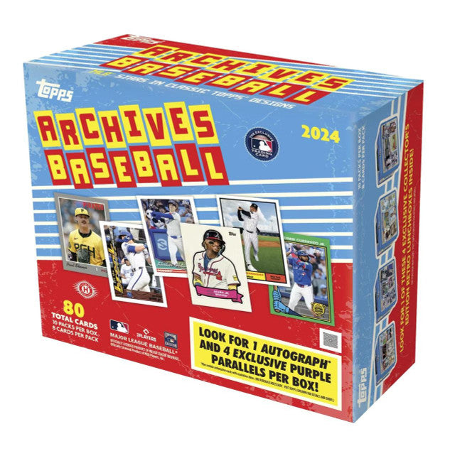 2024 Topps Archives Baseball Collector Box