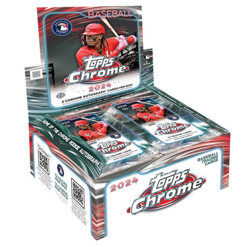 2024 Topps Chrome Baseball Hobby Jumbo Box