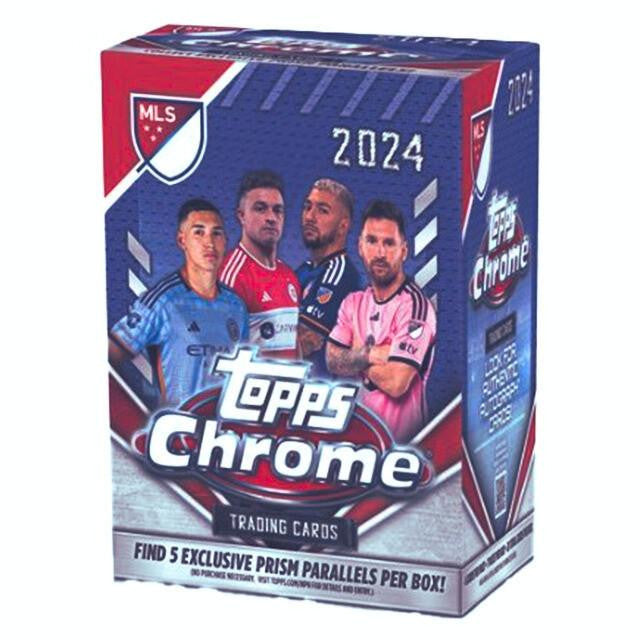 2024 Topps Chrome MLS Soccer Blaster Box (PRE-ORDER)