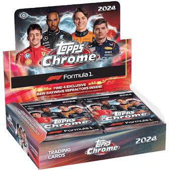 2024 Topps Chrome Formula 1 Qualifying Lap Hobby Box (SALE)