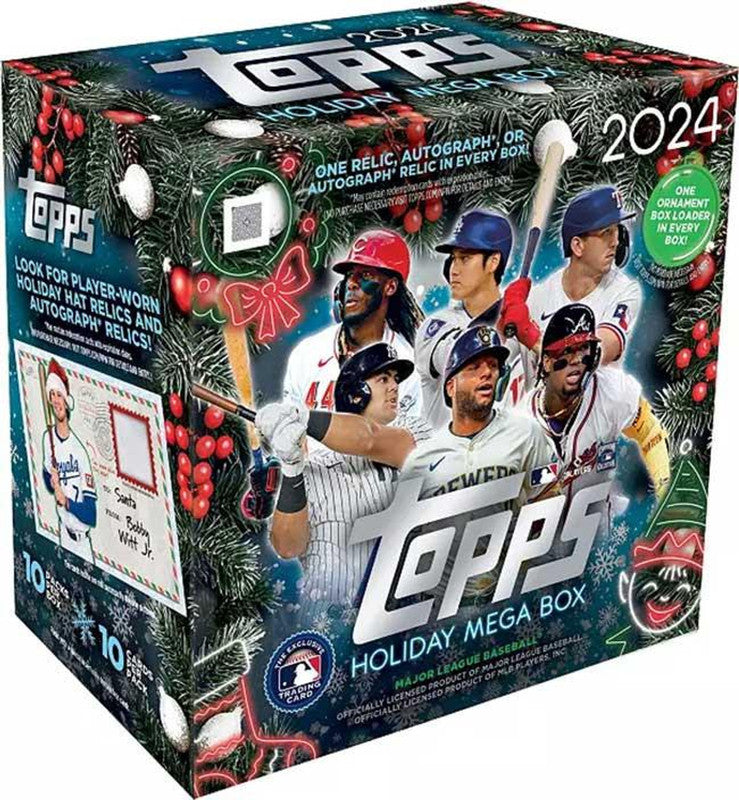 2024 Topps Holiday Baseball Mega Box (PRE-ORDER)