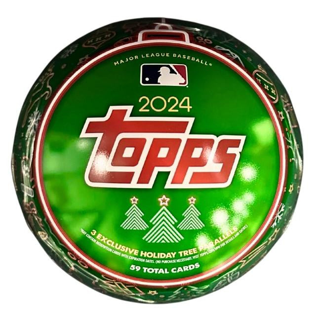 2024 Topps Holiday Baseball Tin