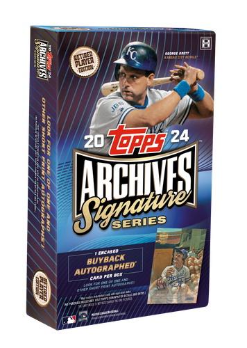 2024 Topps Archives Signature Series Retired Player Ed Baseball Hobby Box