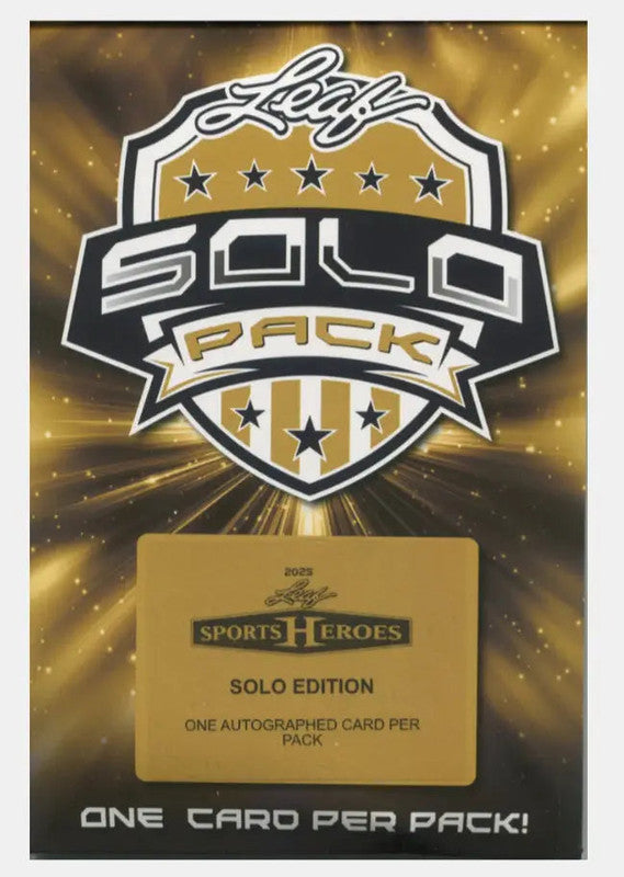 2025 Leaf Metal Sports Heroes Solo Box (SALE)