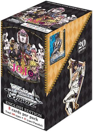 Weiss Schwarz Trading Card Game: Jojo&amp;#x27;s Bizarre Adventure - Golden Wind Booster Box